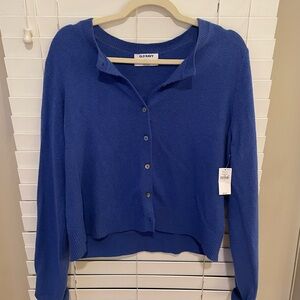 Royal Blue Cardigan- Never Worn - NWT